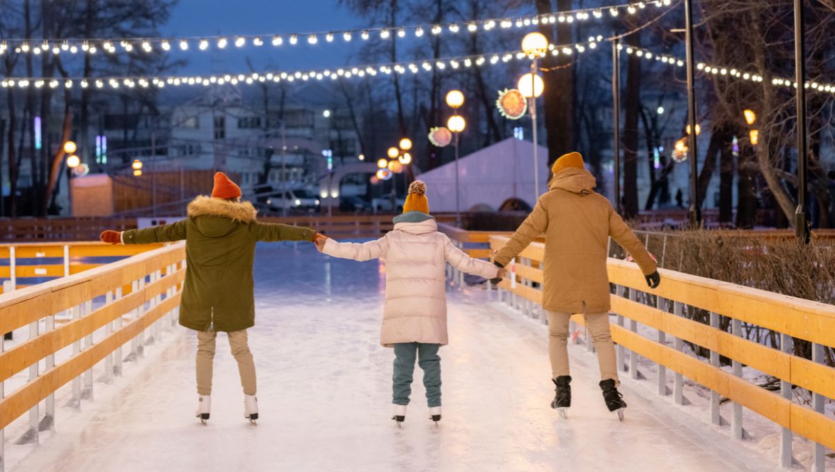 Pista de Hielo en Martorell Navidad 2024 Baix Llobregat.