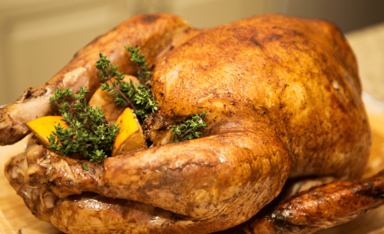 Capón o Pollo Relleno a la Catalana