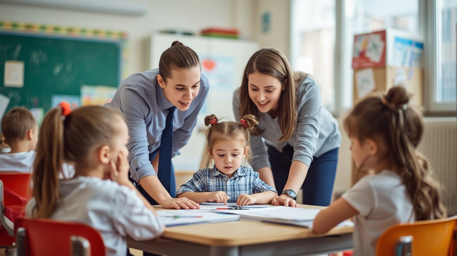 Transición de la guardería a primaria