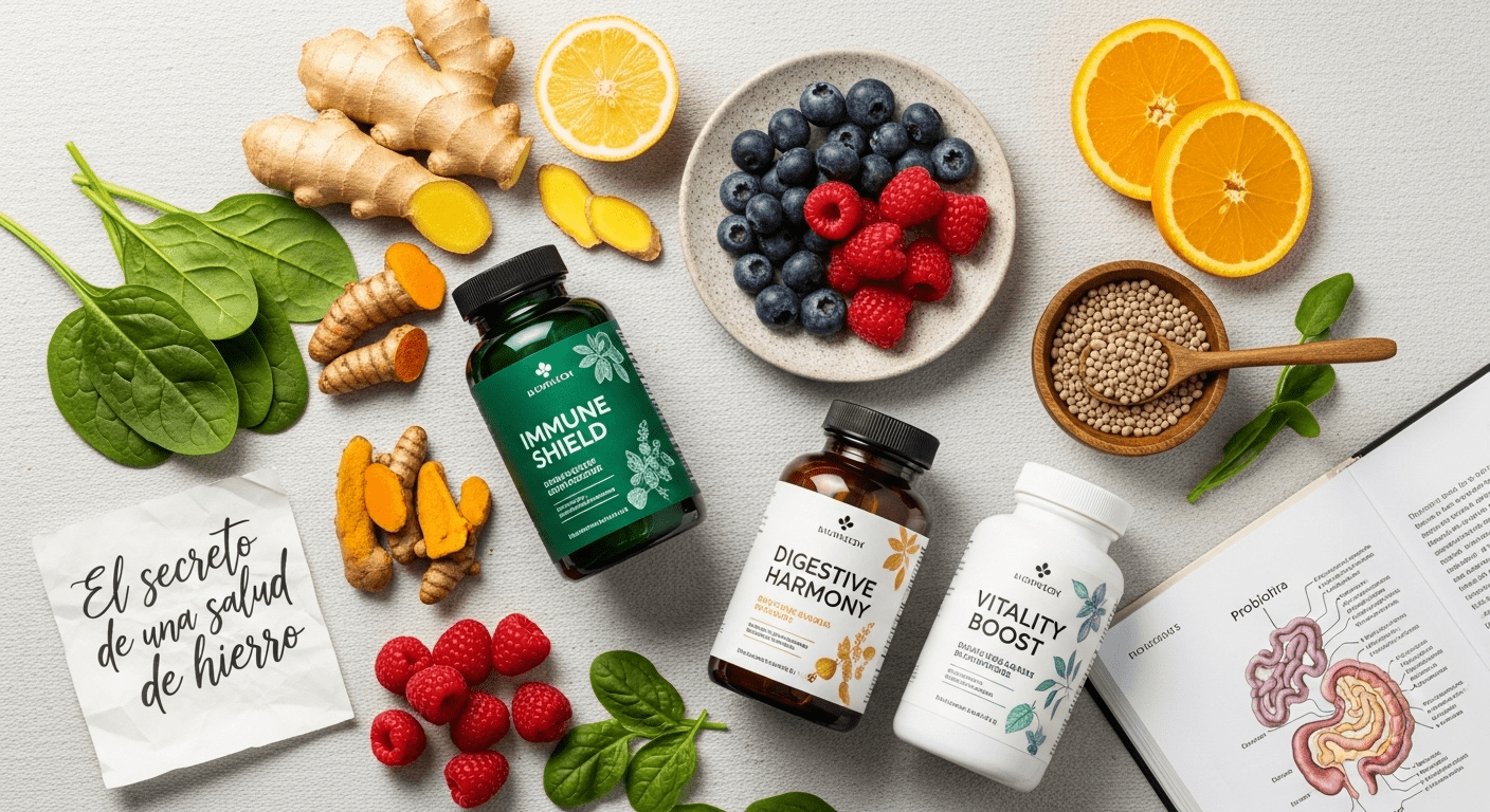 El secreto de una salud de hierro: llegan suplementos naturales de últ