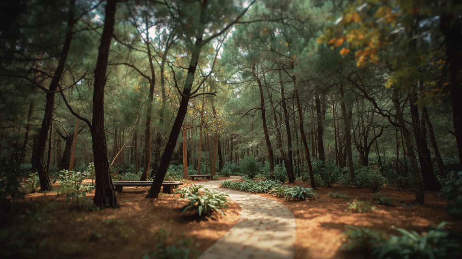 Parque Forestal de Can Busquets (Sant Boi): Bosque urbano con rutas señalizadas y zonas de descanso.