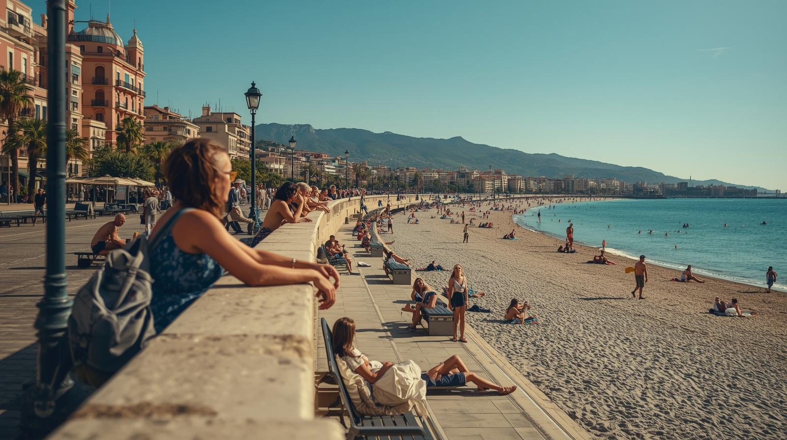 Playa de la Barceloneta: Paseos marítimos, relajación y vistas al mar sin costo.