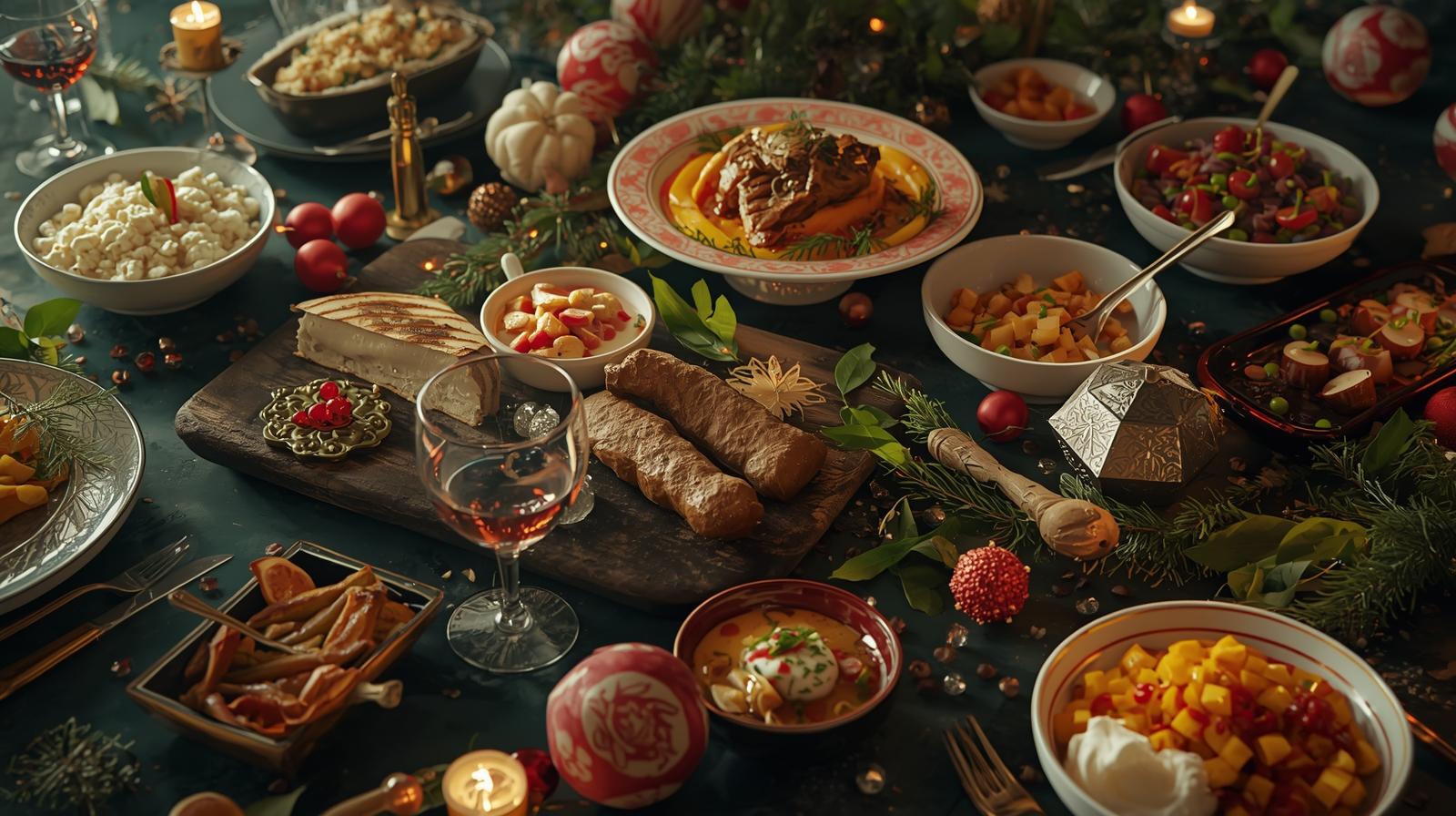 Navidad 2025: Sabores del Mundo en Tu Mesa Festiva