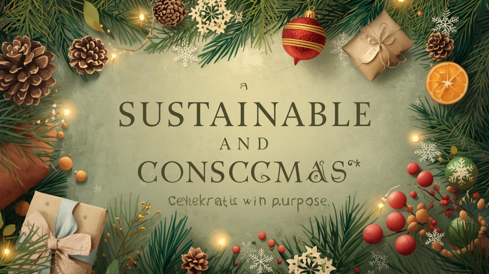 Navidad Sostenible y Consciente. Celebra con propósito.