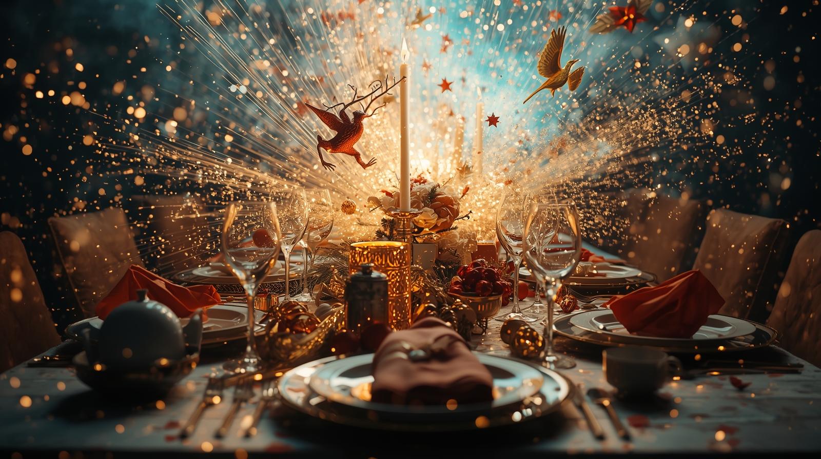 Cena Navideña en un Pispás: 30 Minutos de Magia Festiva