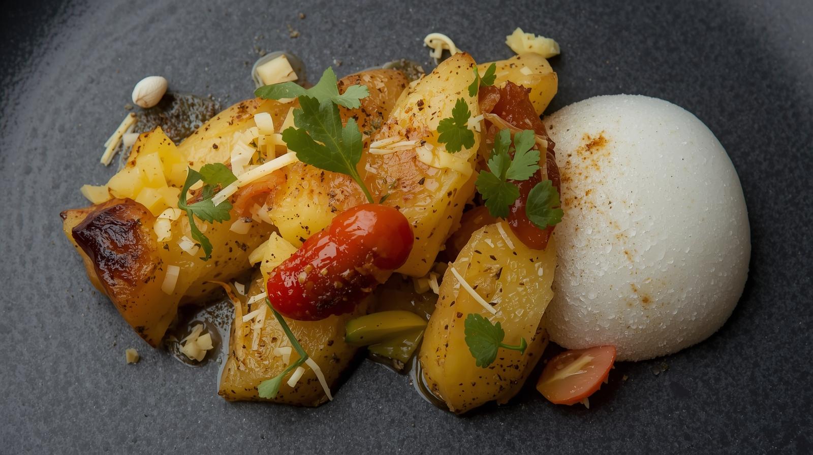 Bol de “Weirdo” con Espuma de Mahón: