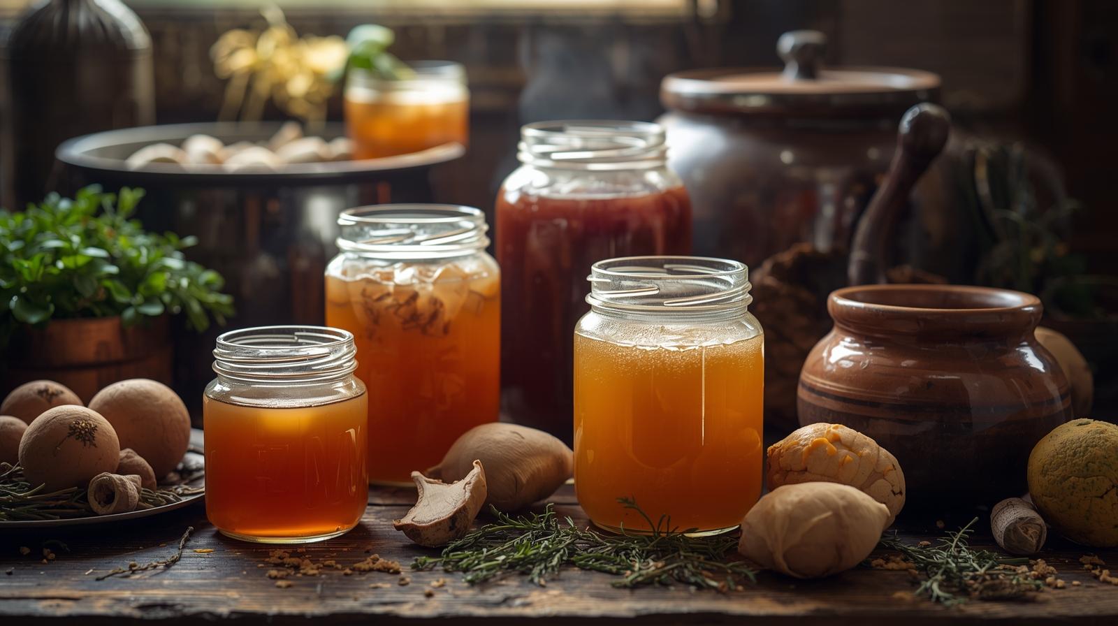 Caldos y fondos naturales que sustituyen los productos industriales