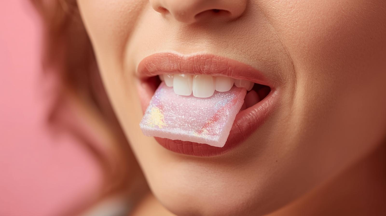 Chicles que deshinchan y definen tu rostro jugando