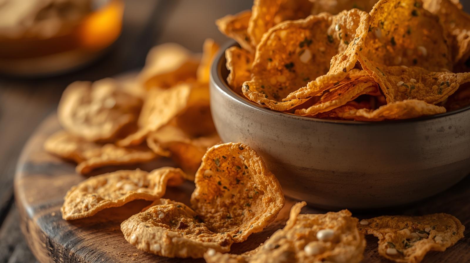 Chips cetogénicas.