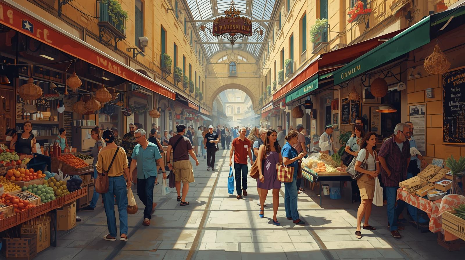 Mercados de barrio: el motor comercial y social de las ciudades.