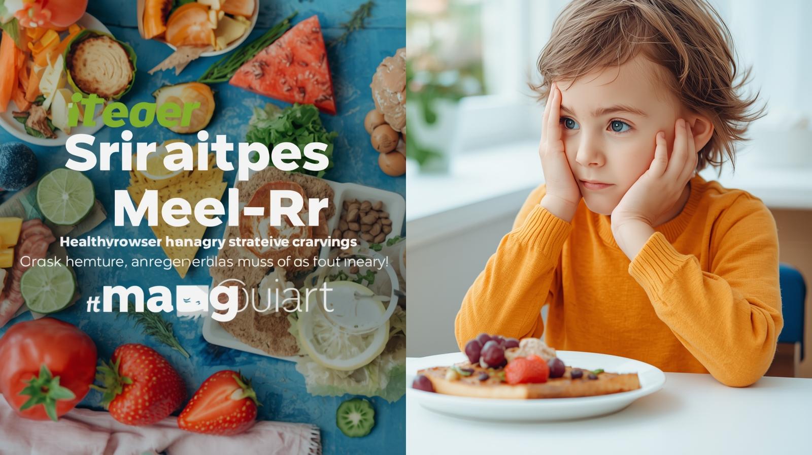 Nutrición infantil Menús saludables, manejo de caprichos