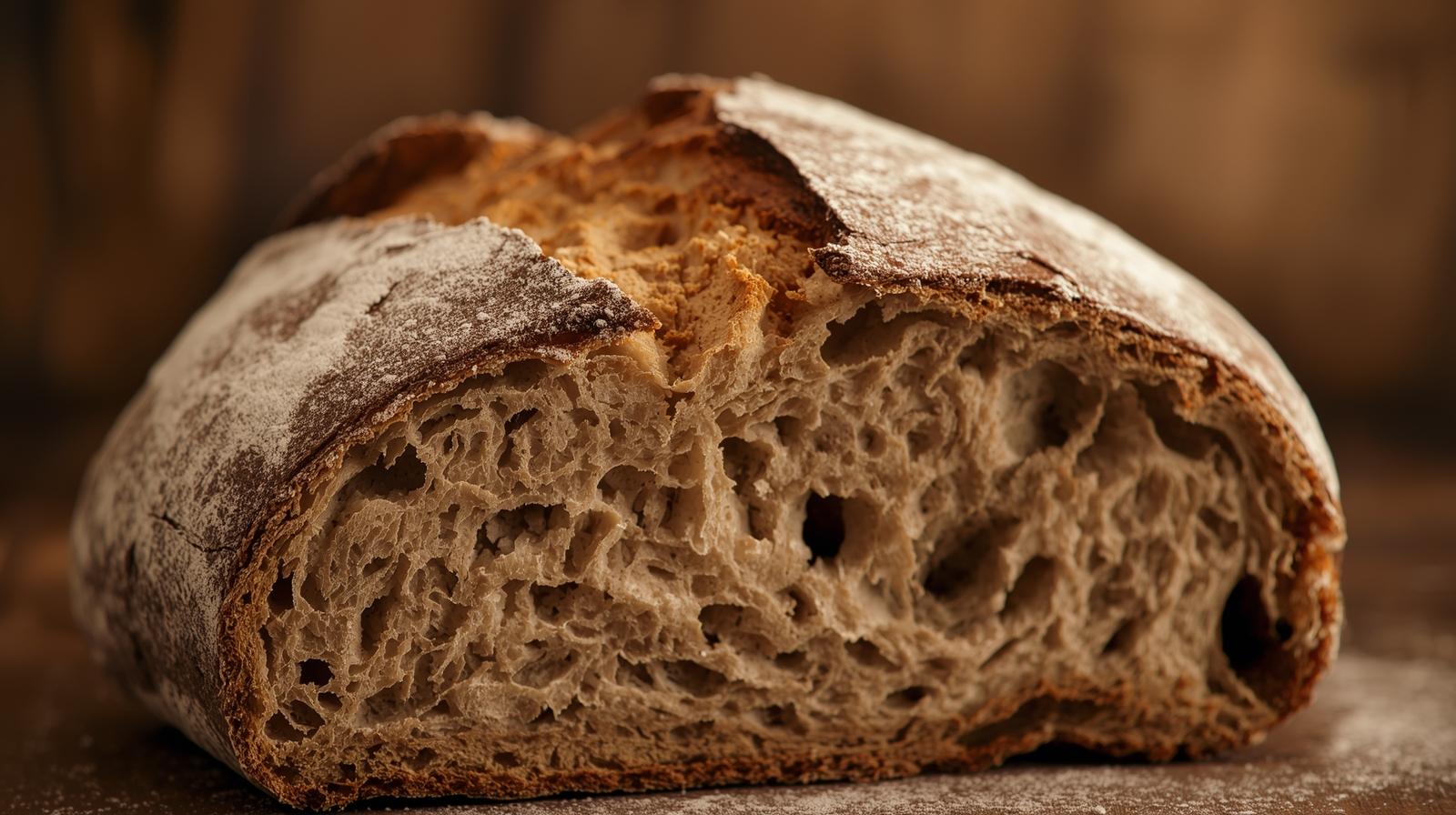 Pan artesano con Masa Madre y Probióticos