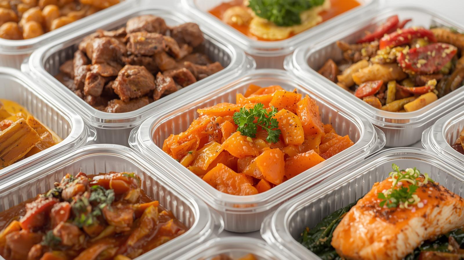 Platos de alta calidad precocinados.