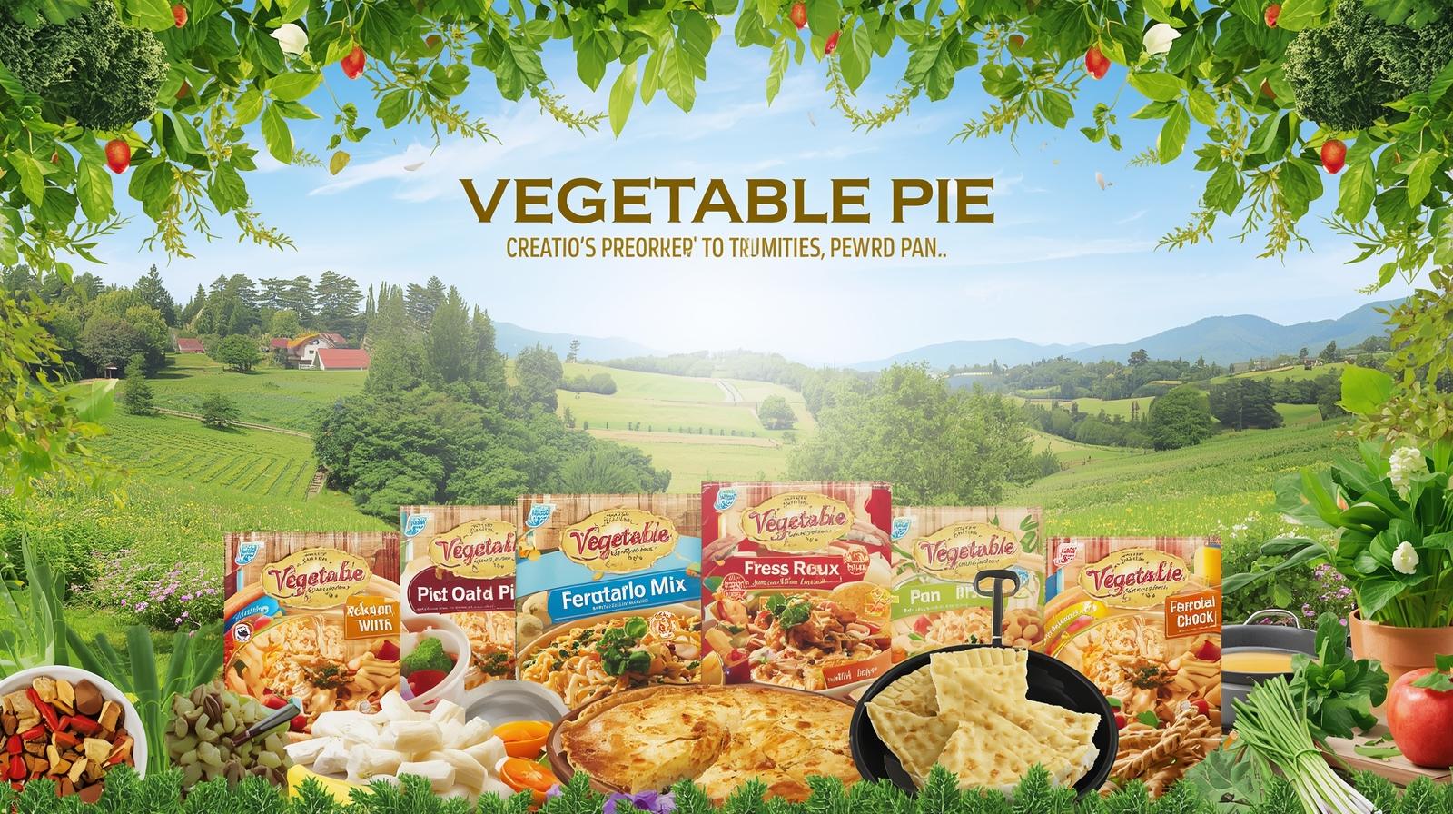 Preparados para ‘pasteles de verduras’.