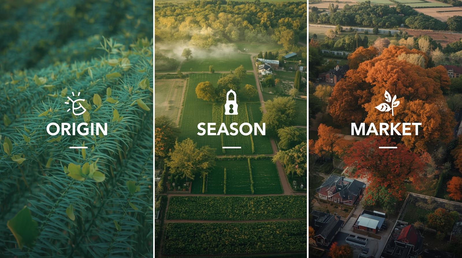 Qué significan realmente las etiquetas: origen, temporada y proximidad.