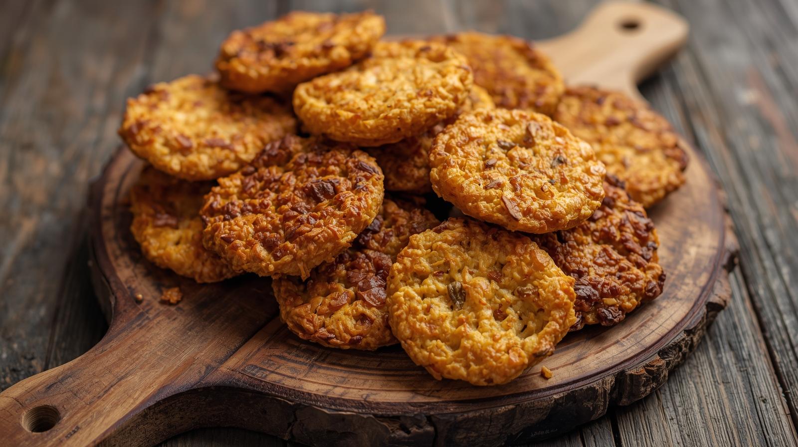 Snacks crujientes hechos de excedentes agrícolas que reducen el desperdicio