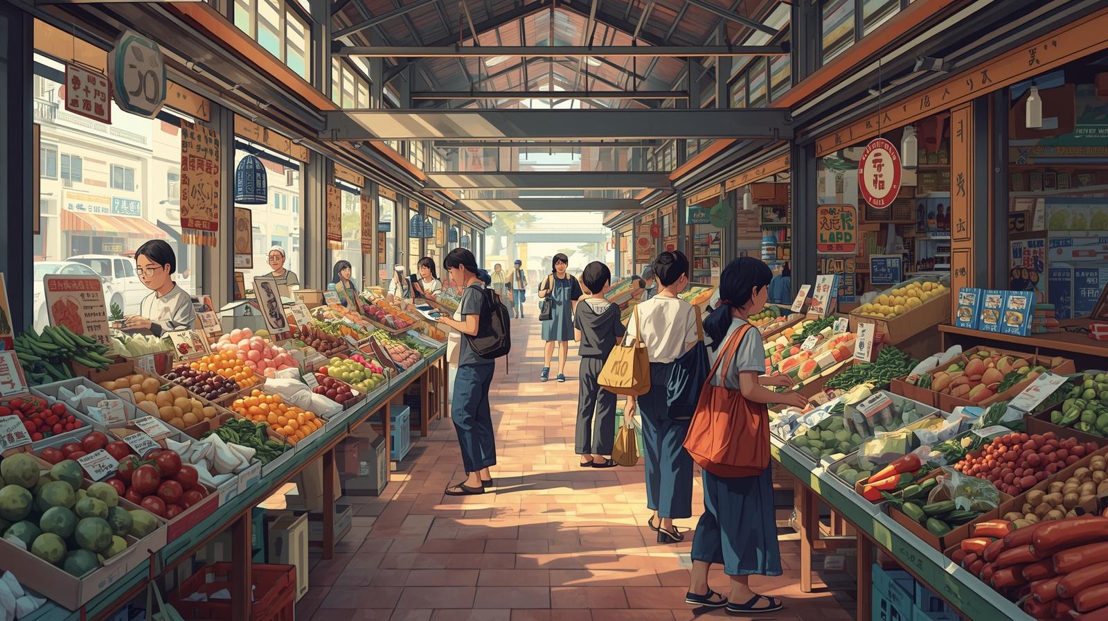 Comprar en mercados locales hoy: tradición adaptada a la vida actual.