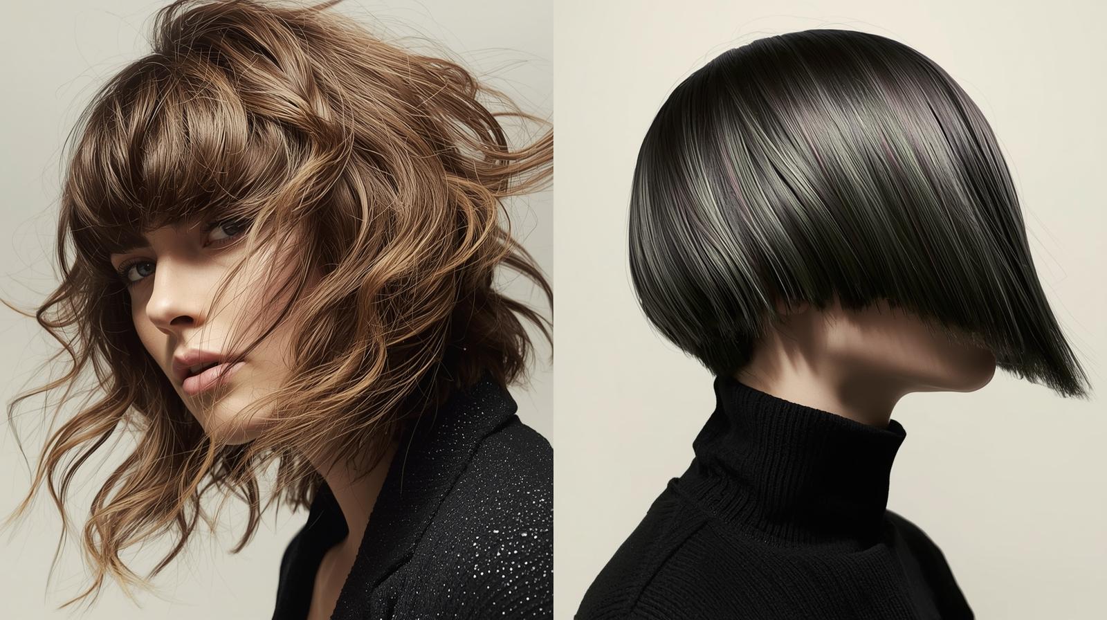 Cortes “Wolf Butterfly” y “Liquid Bob”.