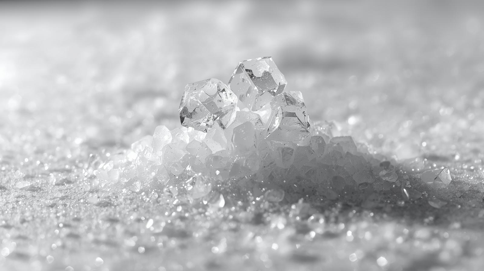 Cristales de Sal Hueca Micro-Estructurada.