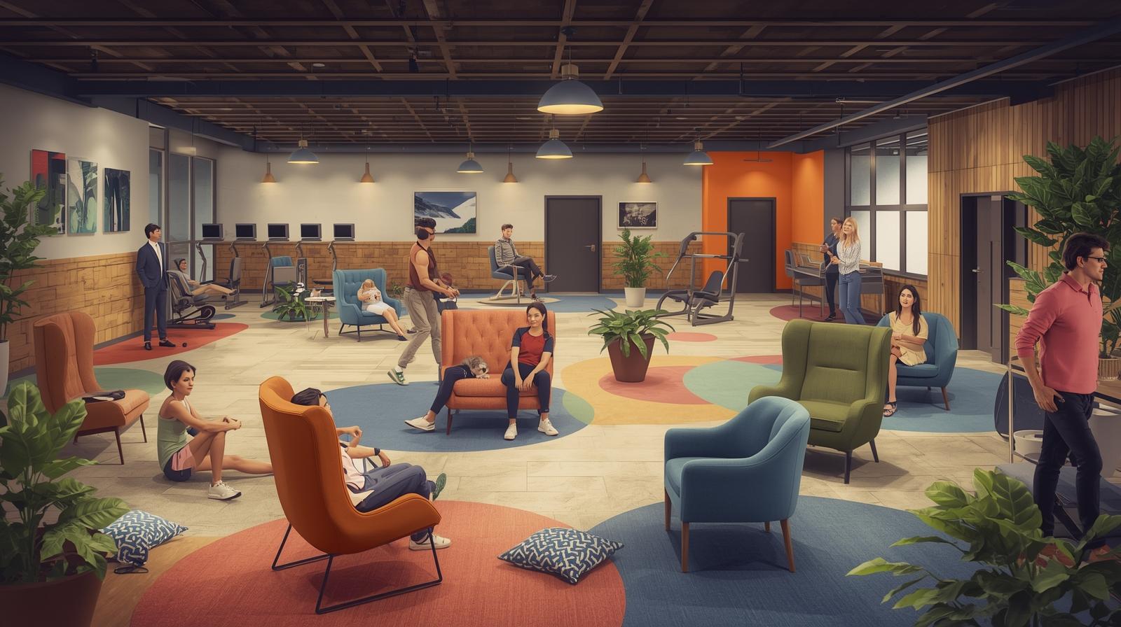 Gimnasio como tercer espacio.