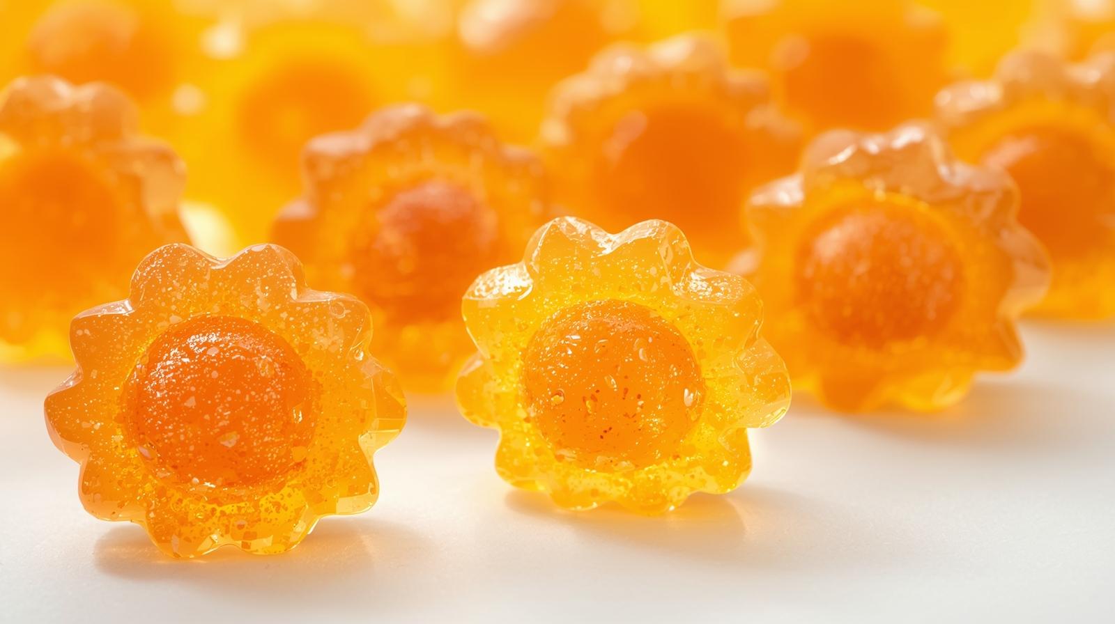 Gominolas de fotoprotección solar interna.