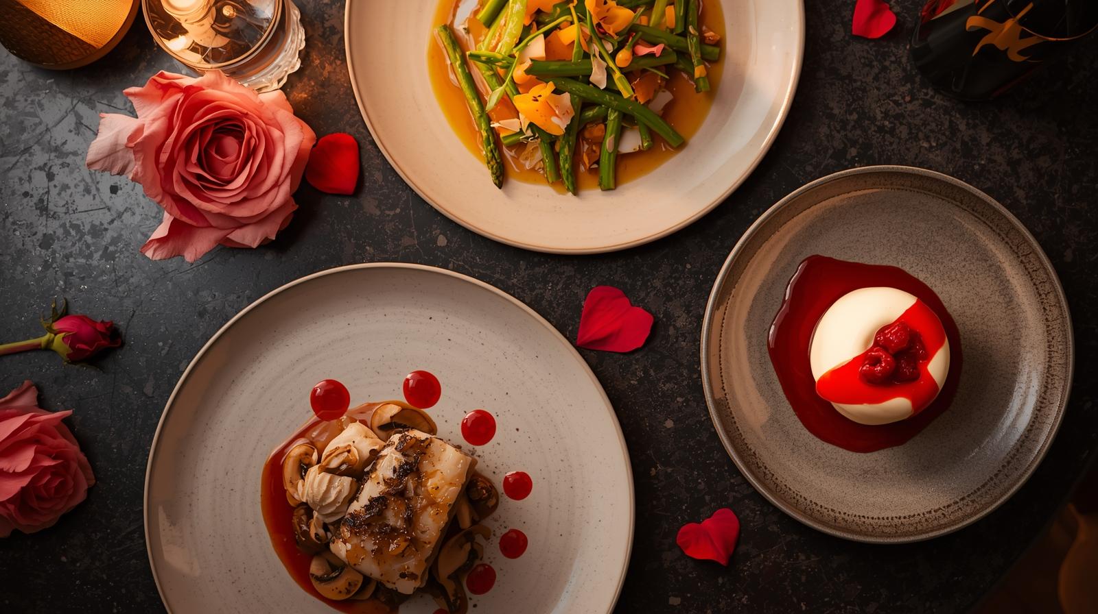 Menú Noche Íntima .  Experiencia Sant Valentin