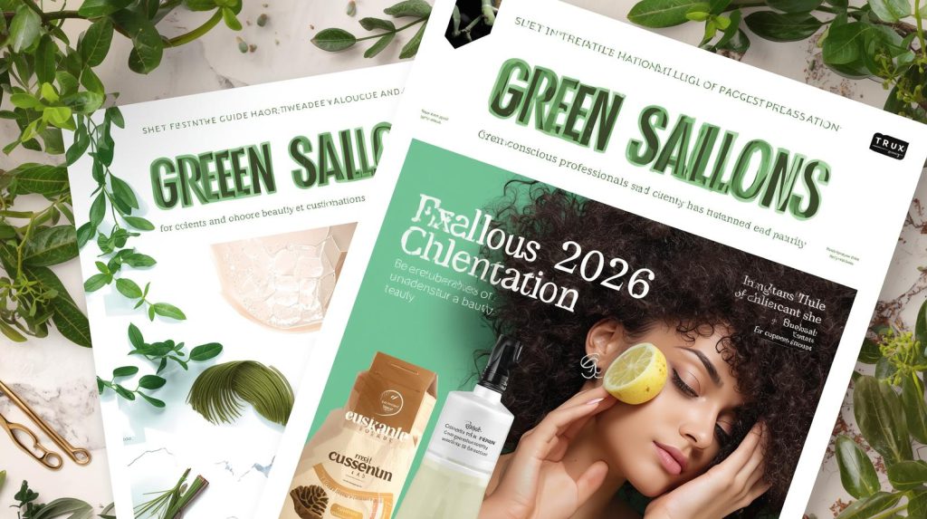Salones de peluquerías verdes 2026.