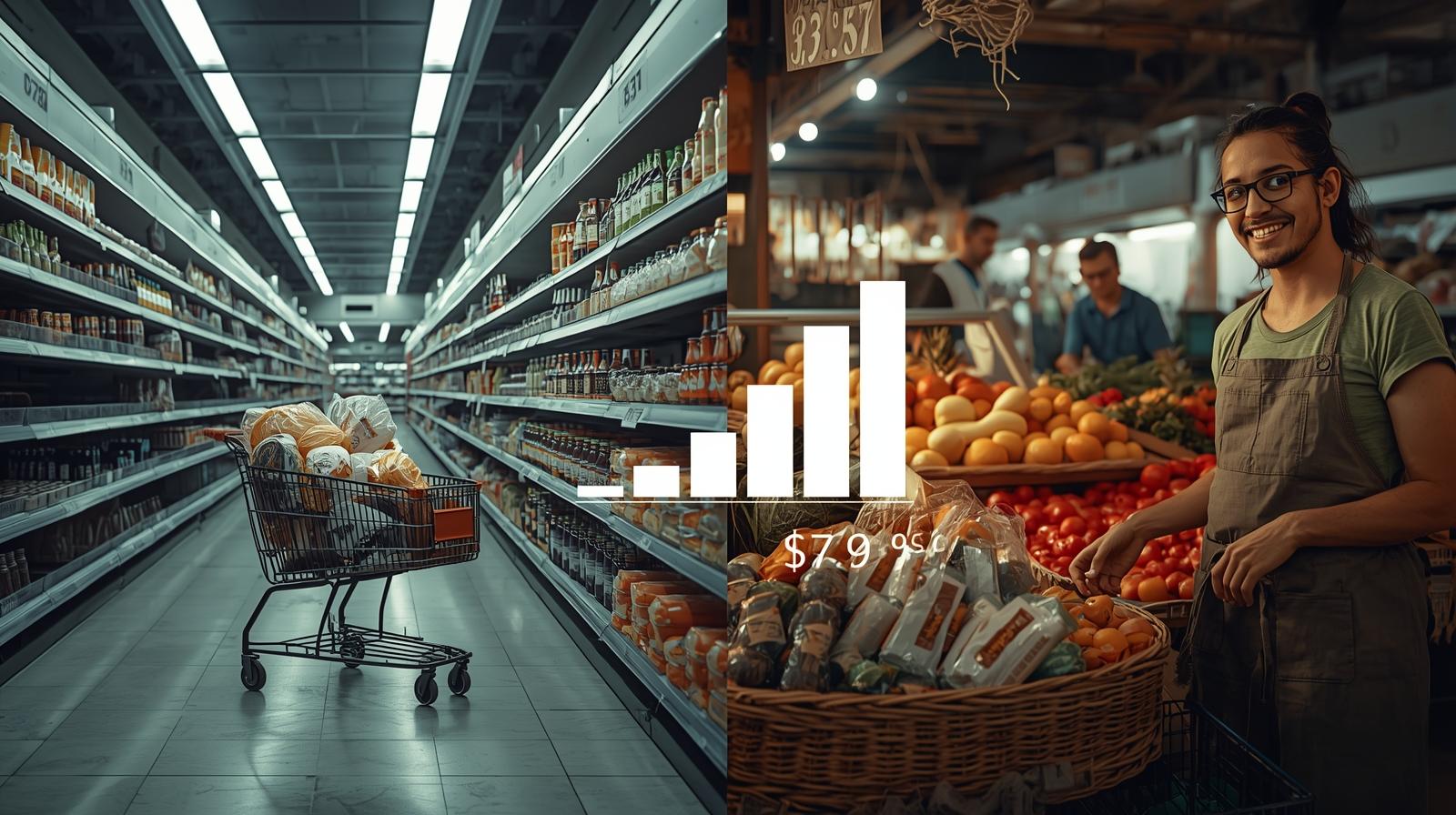 Comparativa de Ahorro: Mercado Local vs. Supermercado en el Baix Llobregat