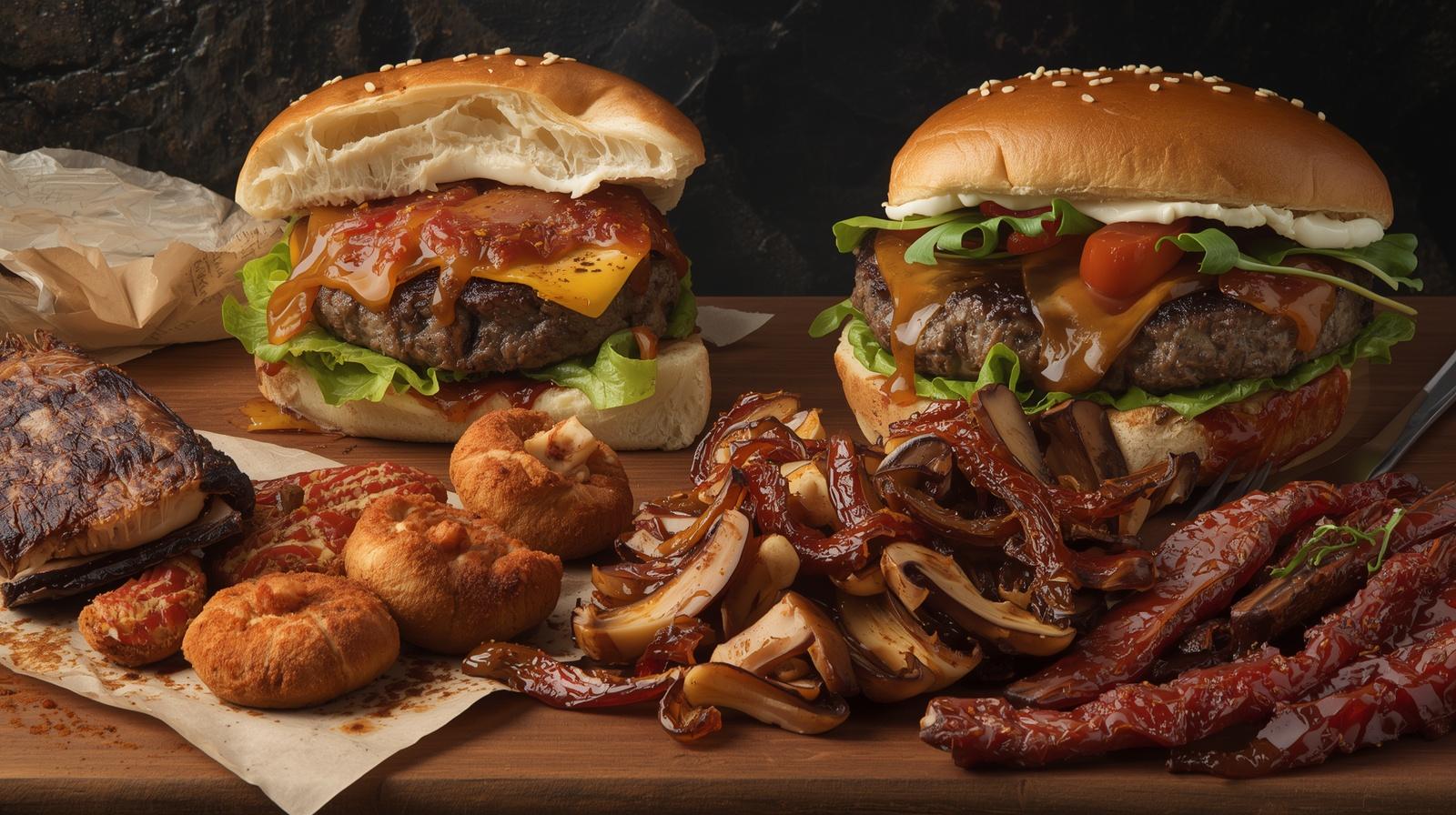 Setas como Proteína Base.