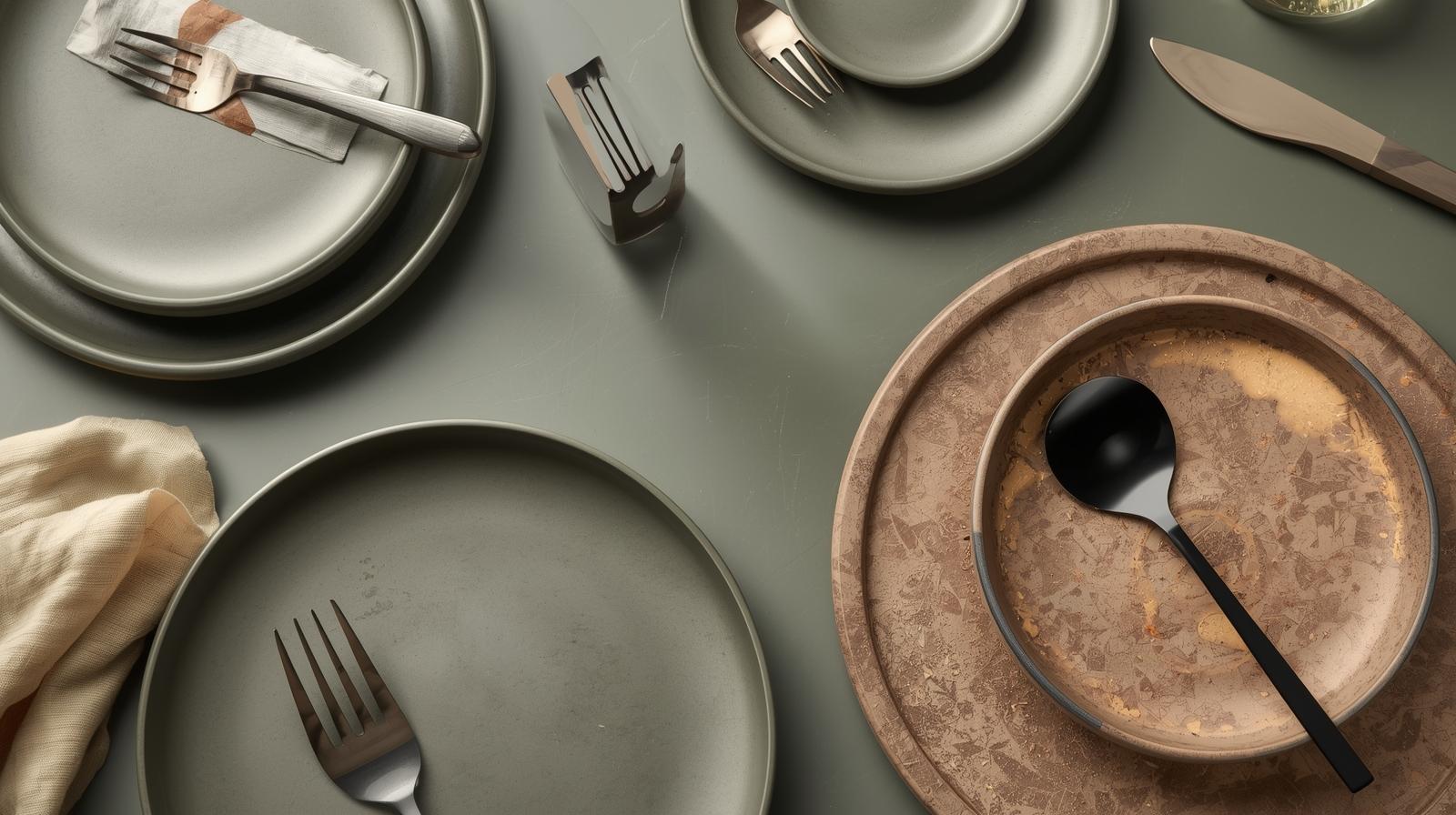 Vajilla Biodegradable de Lujo