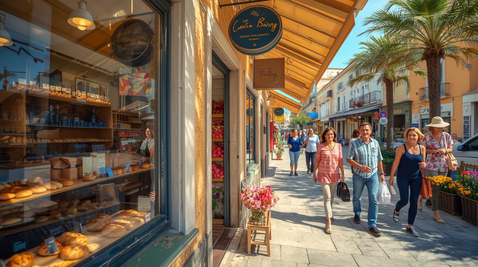 Comercio local en Castelldefels