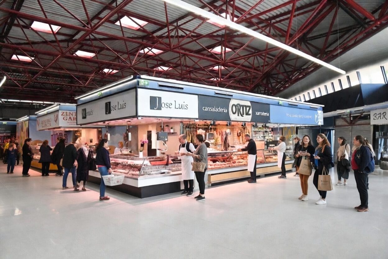 Mercado Municipal Esplugues de Llobregat Can Vidalet.