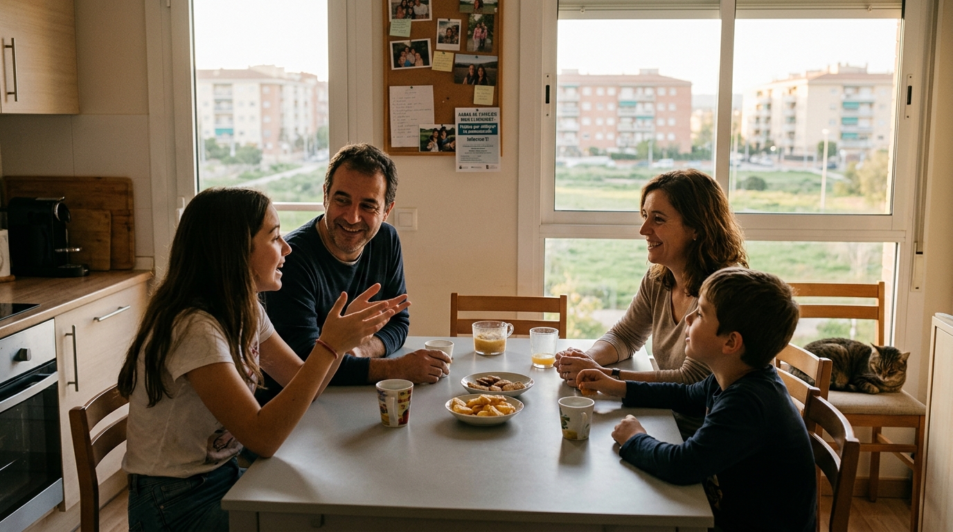 Comunicación familiar en el Baix Llobregat