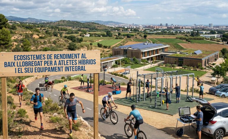 Ecosistemas de rendimiento en el Baix Llobregat para atletas híbridos y su equipamiento integral