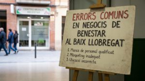 Errores comunes en negocios de bienestar Baix Llobregat