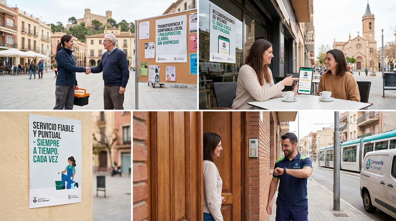 Cómo generar confianza en servicios personales