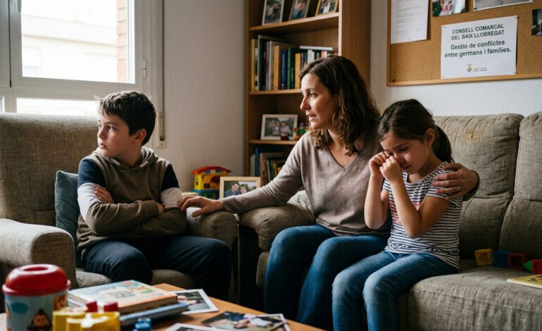 Cómo gestionar conflictos entre hermanos en familias Baix Llobregat.
