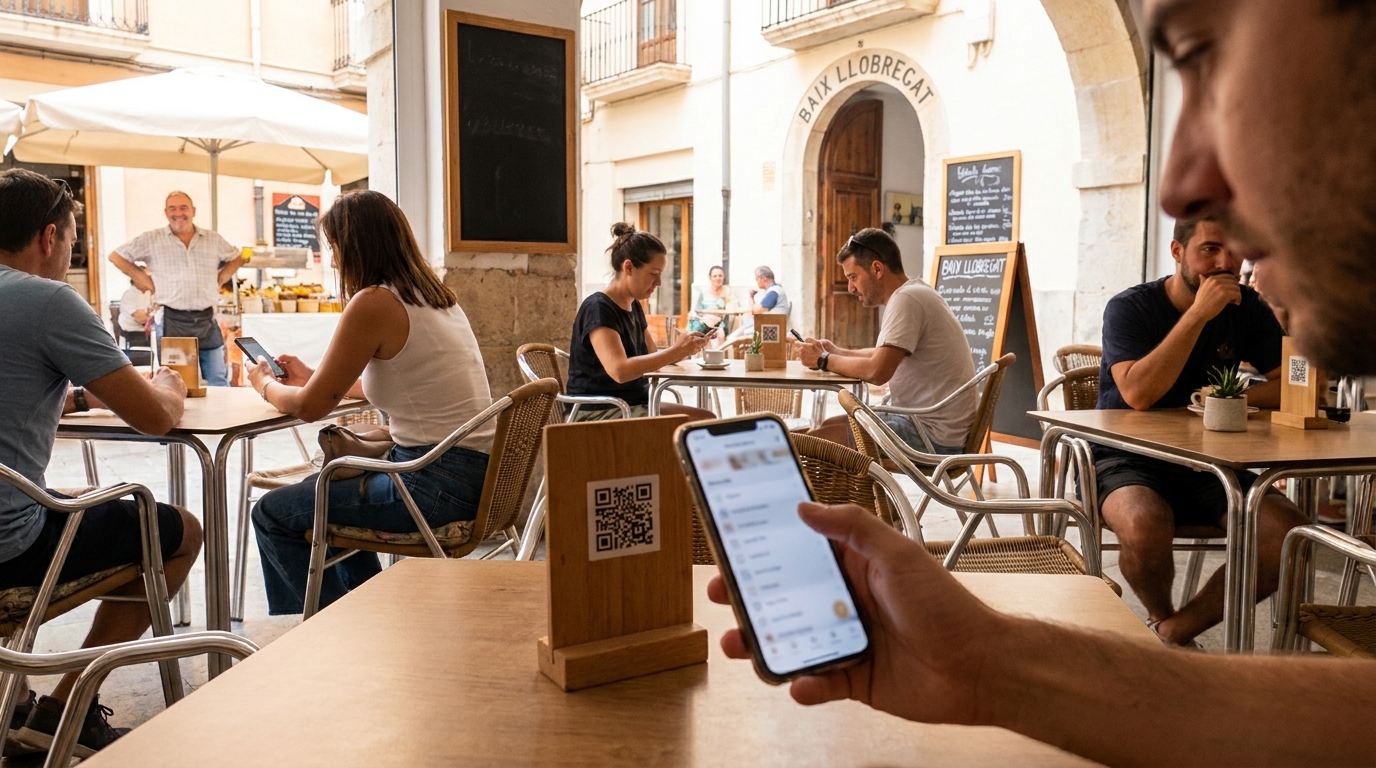 Guia para digitalizar tu menu con QR y atraer en el Baix Llobregat