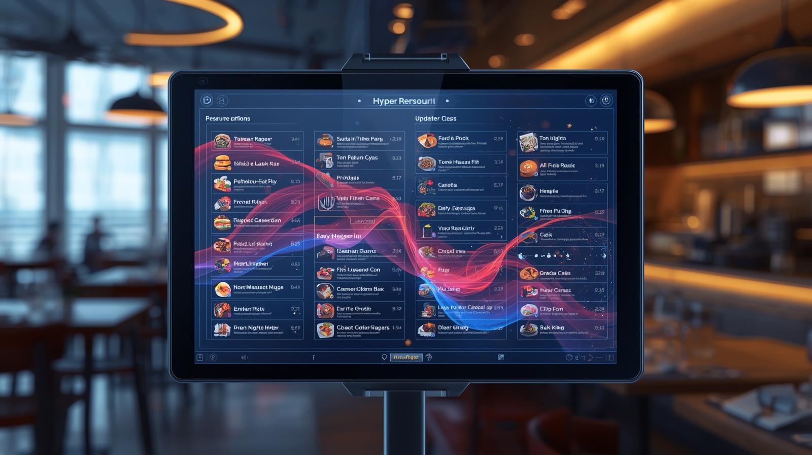 Hyper-Personalización Menús digitales que cambian al momento