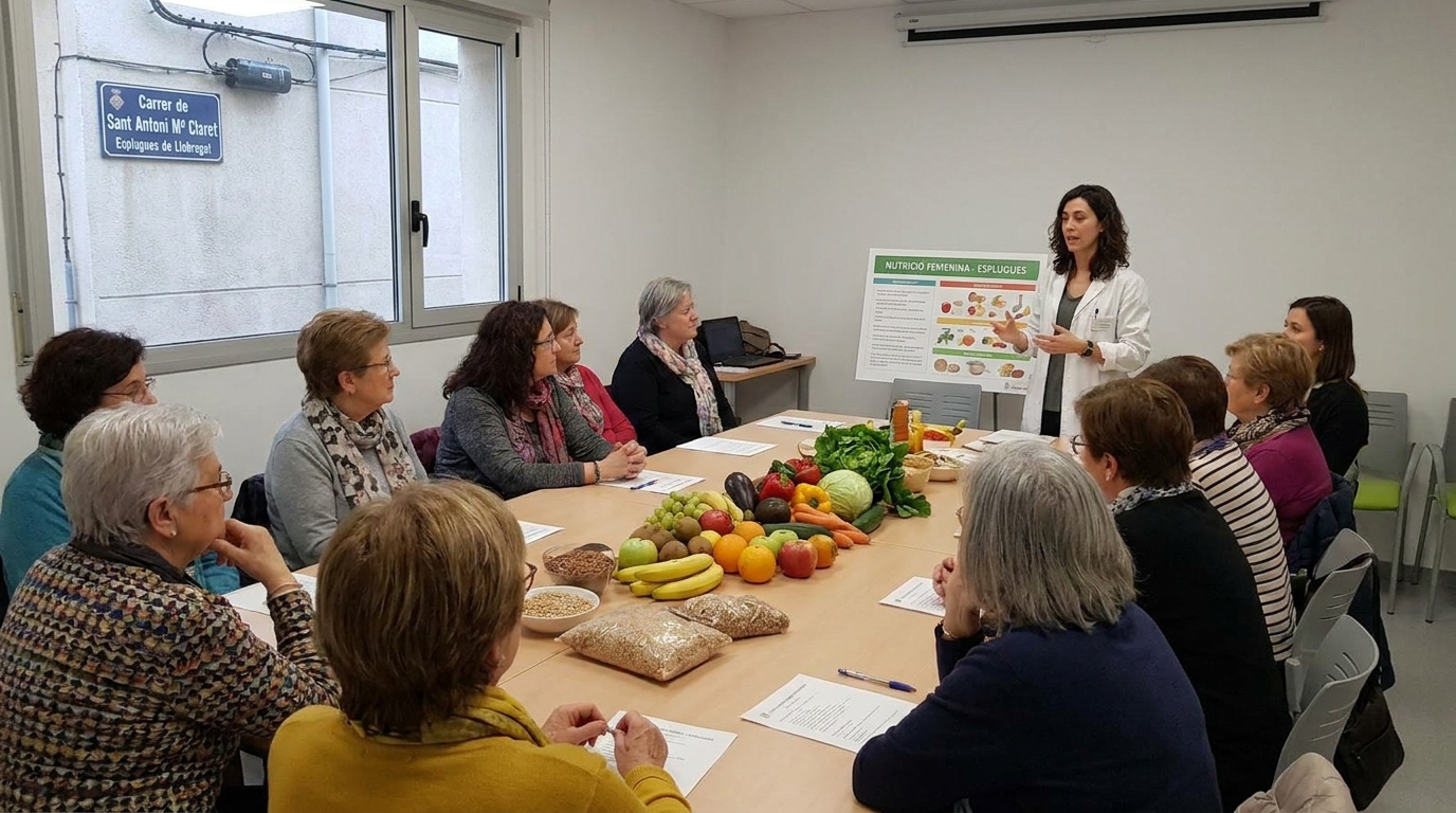 Nutrición femenina en Esplugues Barcelona.