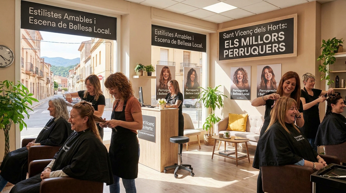 Mejores peluquerías en Sant Vicenç dels Horts