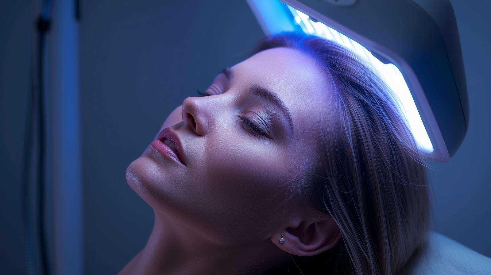 Terapia de luz LED capilar