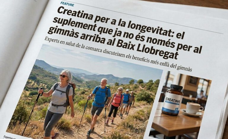 Creatina para longevidad Baix Llobregat