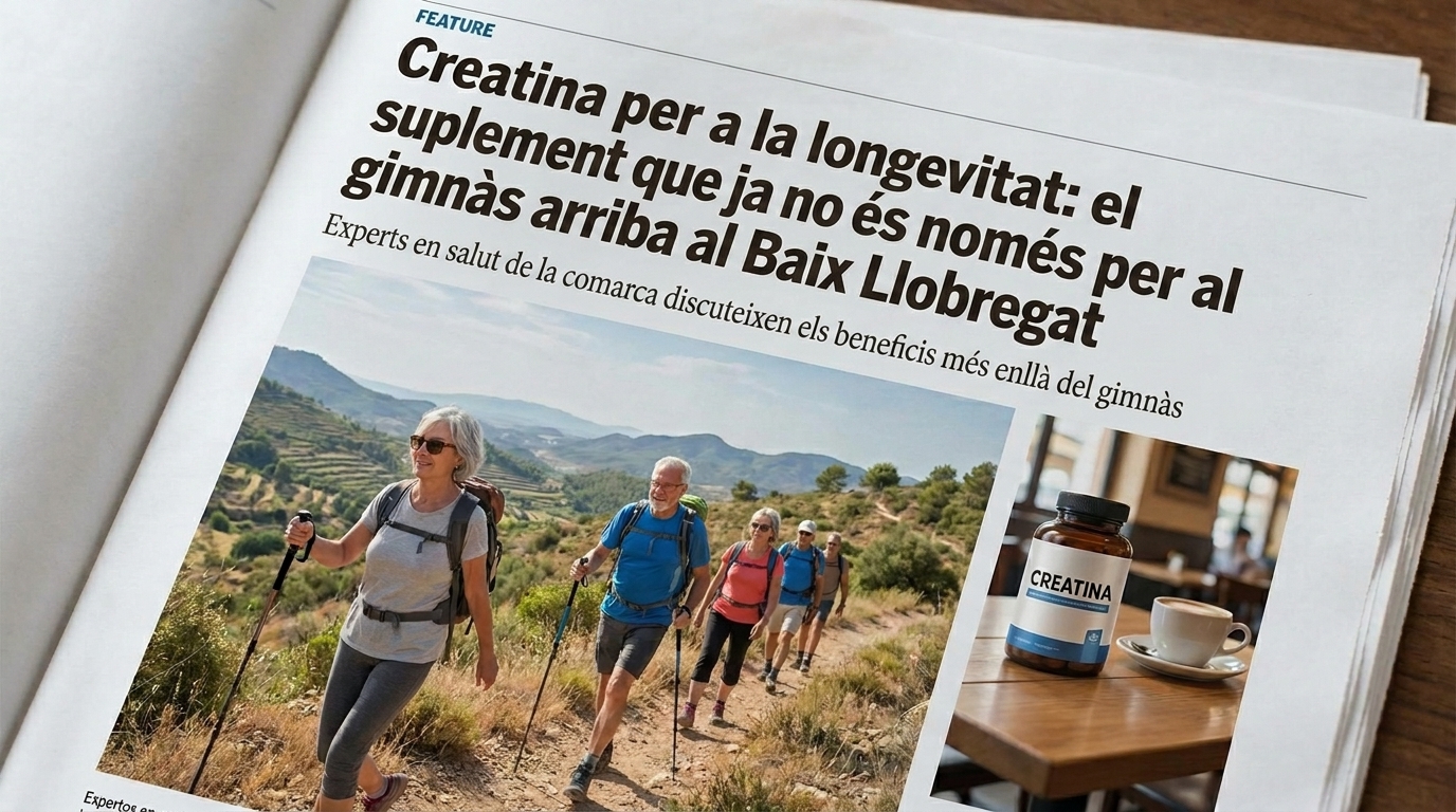 Creatina para longevidad suplemento Baix Llobregat