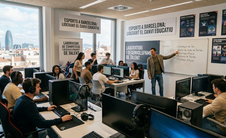 Esports en Barcelona: lidera el cambio educativo. Cer