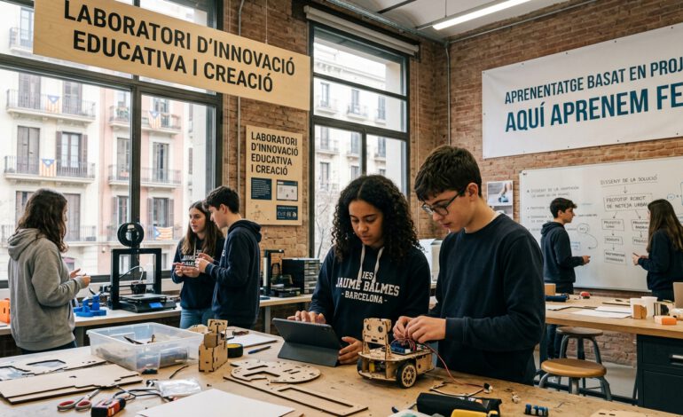 Innovación escolar Baix Llobregat Barcelona aprende haciendo