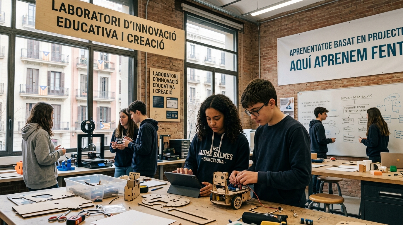 Innovación escolar Baix Llobregat Barcelona aprende haciendo