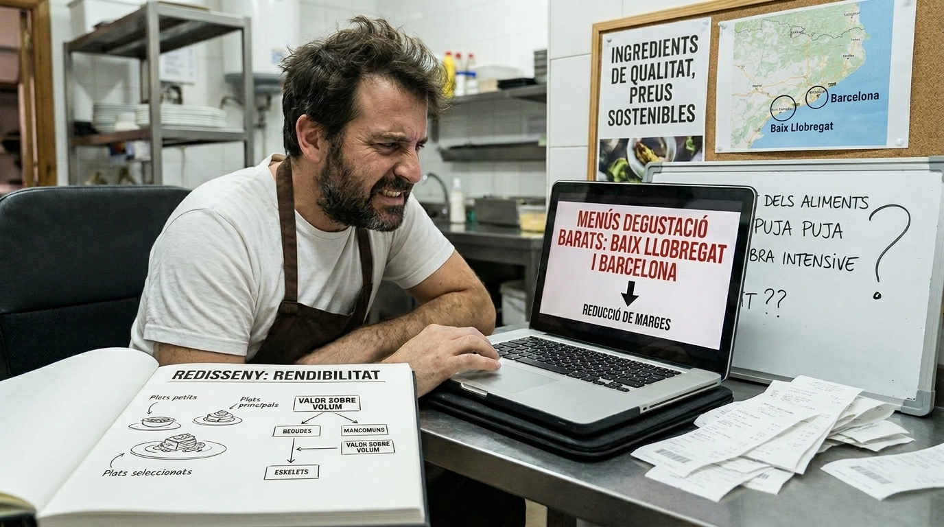 Menú degustación barato en Baix Llobregat y Barcelona
