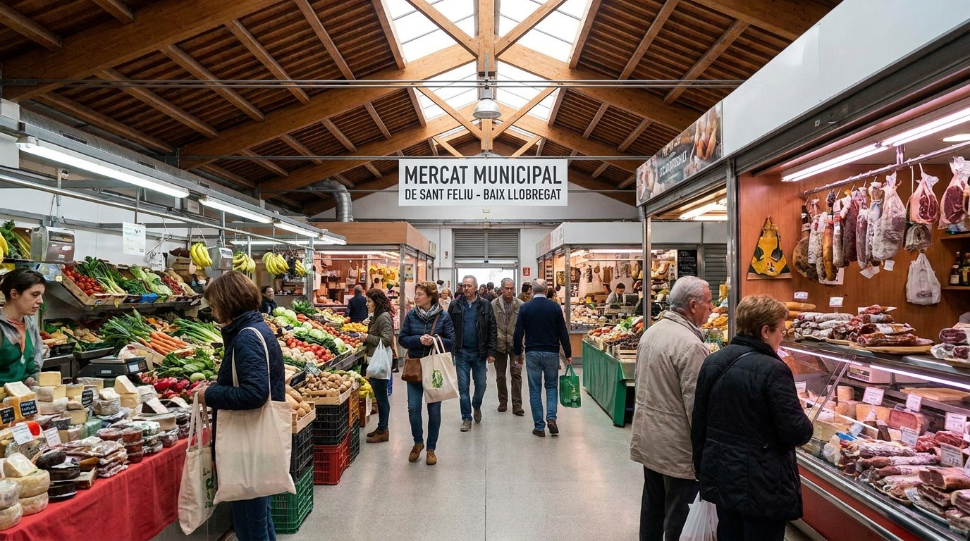 Guía de mercados de proximidad en Baix Llobregat