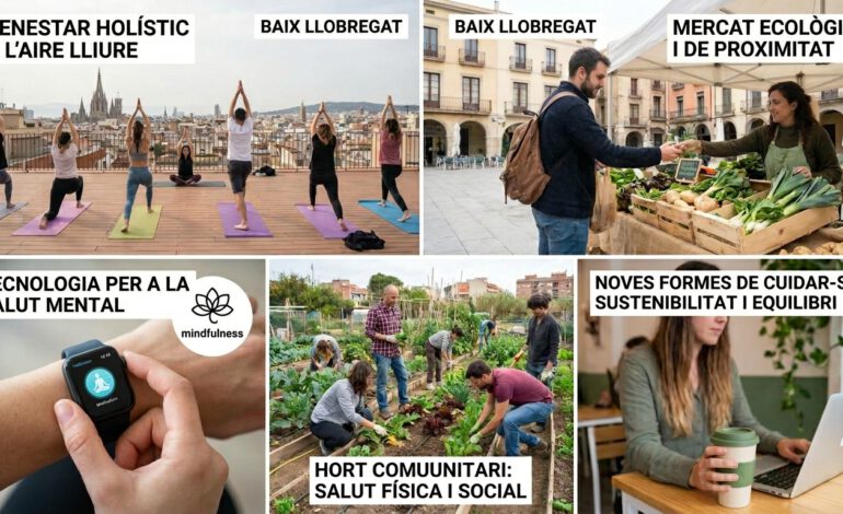 Nuevos hábitos de consumo bienestar personal Baix Llobregat